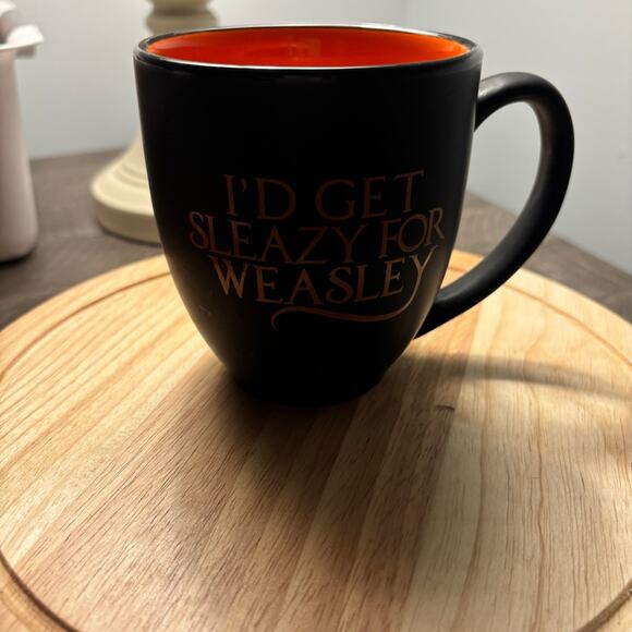 Harry Potter Other - Ron Weasley Harry Potter Coffee Mug Black and Orange